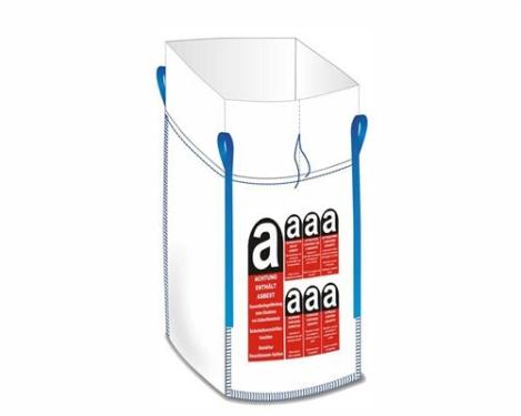 Big Bag mit Schürze Asbest 90 x 90 x 110 cm, 1.000 Kg